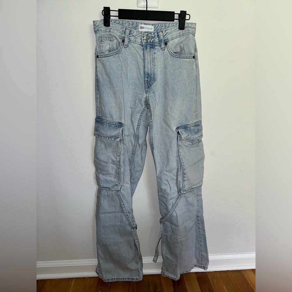 Zara cargo jeans
